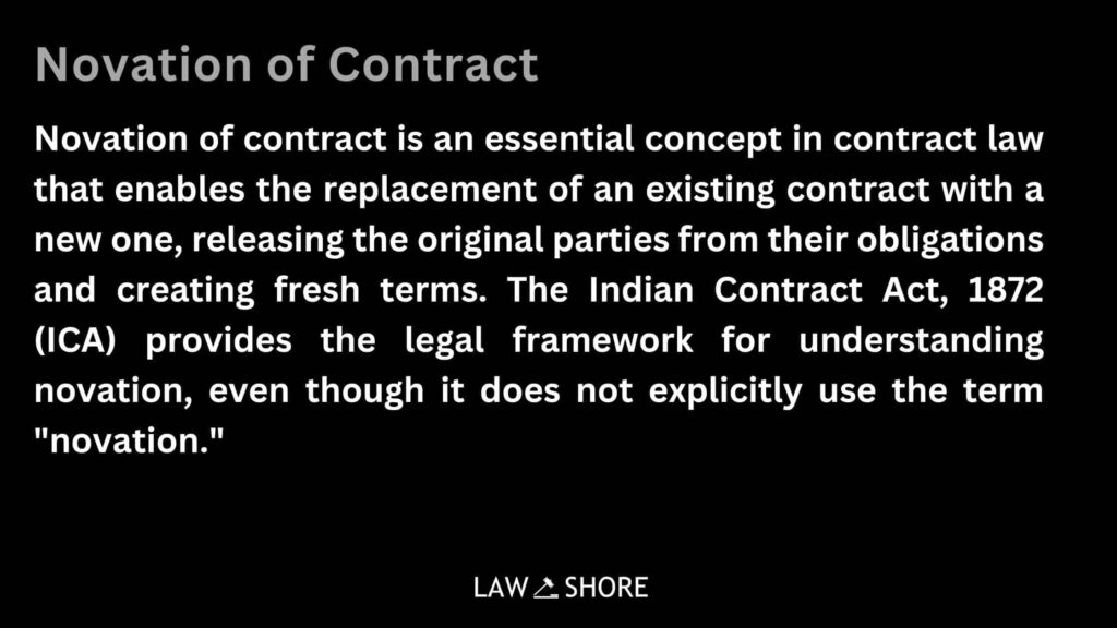 Novation of Contract